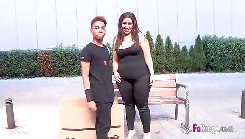 Fabulous homemade pornstar in interracial xxx video