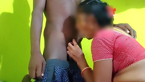 Indian milf hoes with a horny man in an indian village