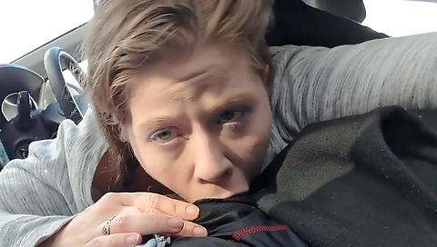 Amateur brunette in her black lingerie enjoys her big dick