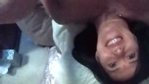 Big ass chinese milf getting fucked after some licking