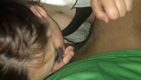 Amateur interracial sex scene with a big ass blonde