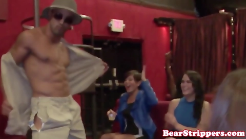 Blonde brunette has a deep throat with a red-haired dude